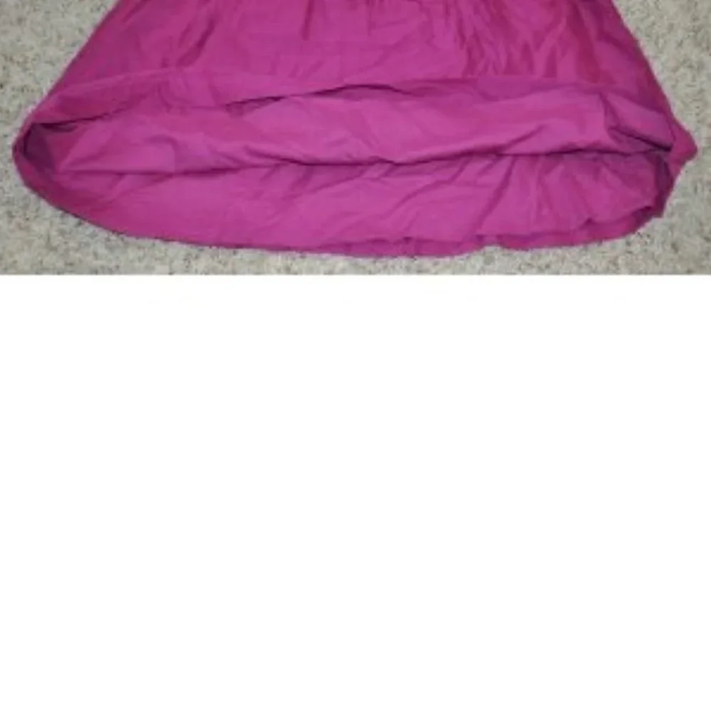 Axcess Skirt Womens 12 Pink White Embroidery Elastic Waist Lined Lightweight